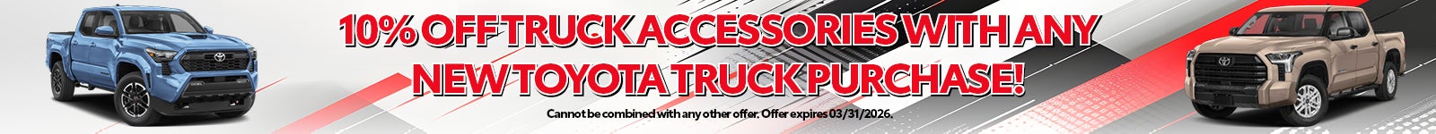 New Toyota Truck Purchase